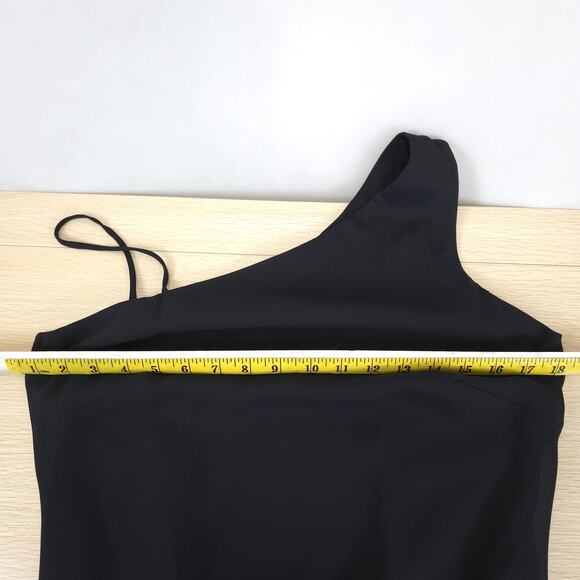 Rabbit Rabbit Designs Dress Women 10 One Shoulder Asymmetrical Hem Gown USA - Picture 5 of 10